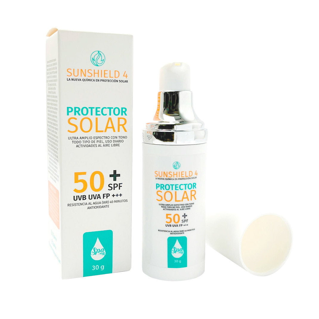 Protector Solar SUNCHIELD 4 Spa vivir-30gr