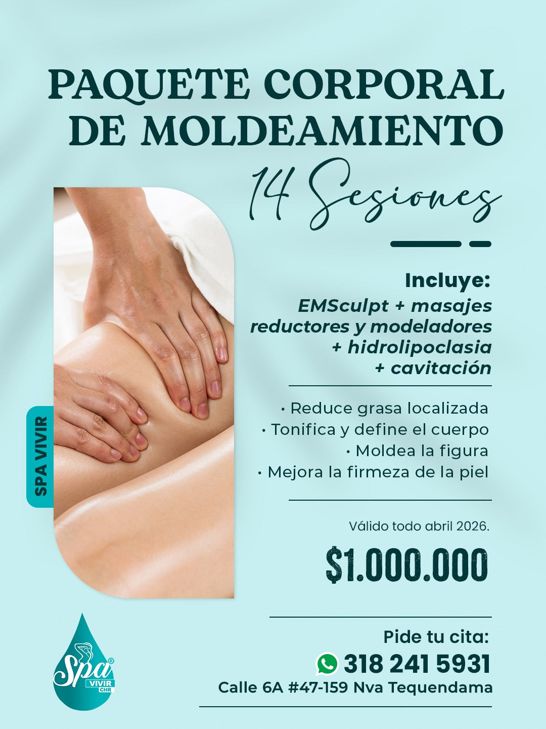 Paquete corporal de moldeamiento