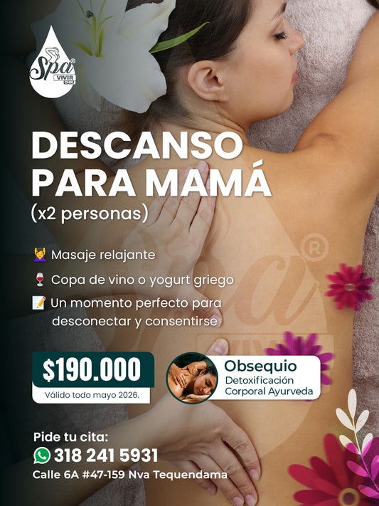 Descanso para mamá (x2 personas)