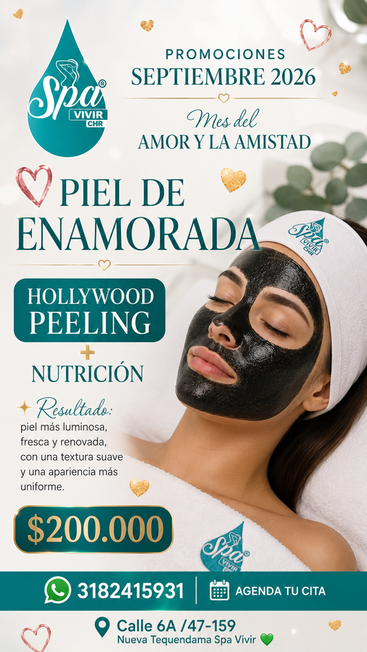 Piel de enamorada.