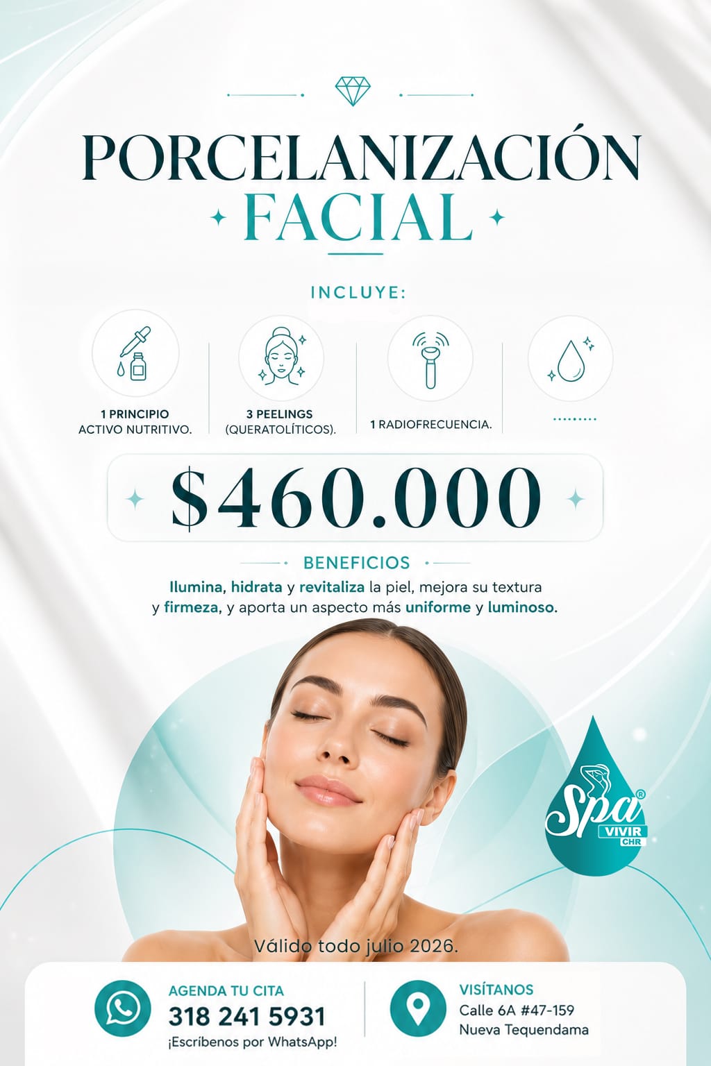 Porcelanización facial