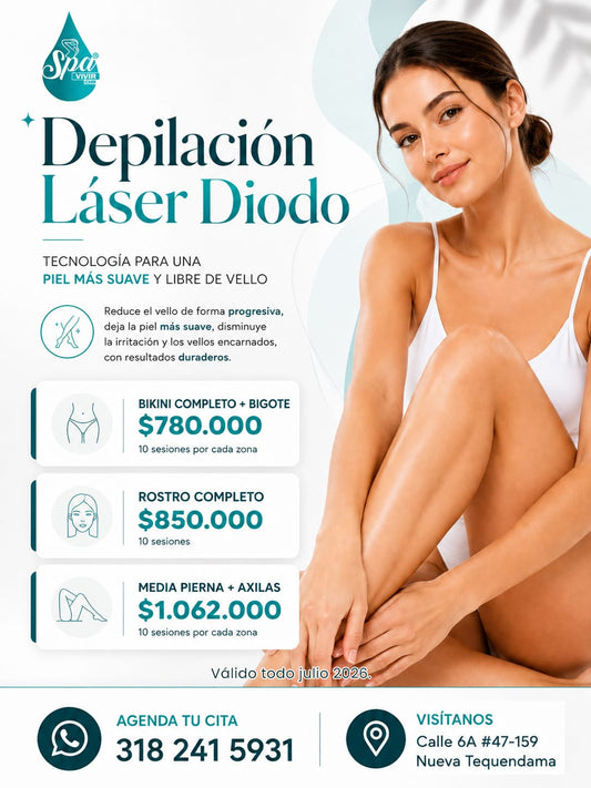 Depilación láser diodo